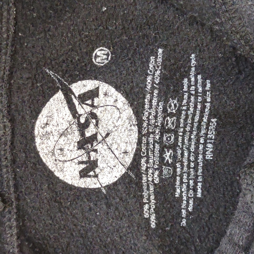 NASA Official Logo Space Shuttle Graphic Hoodie - Picture 9 of 11